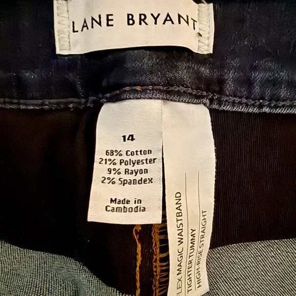 Lane Bryant Like Magic Tight Tummy High Rise Jeans - Picture 2 of 4